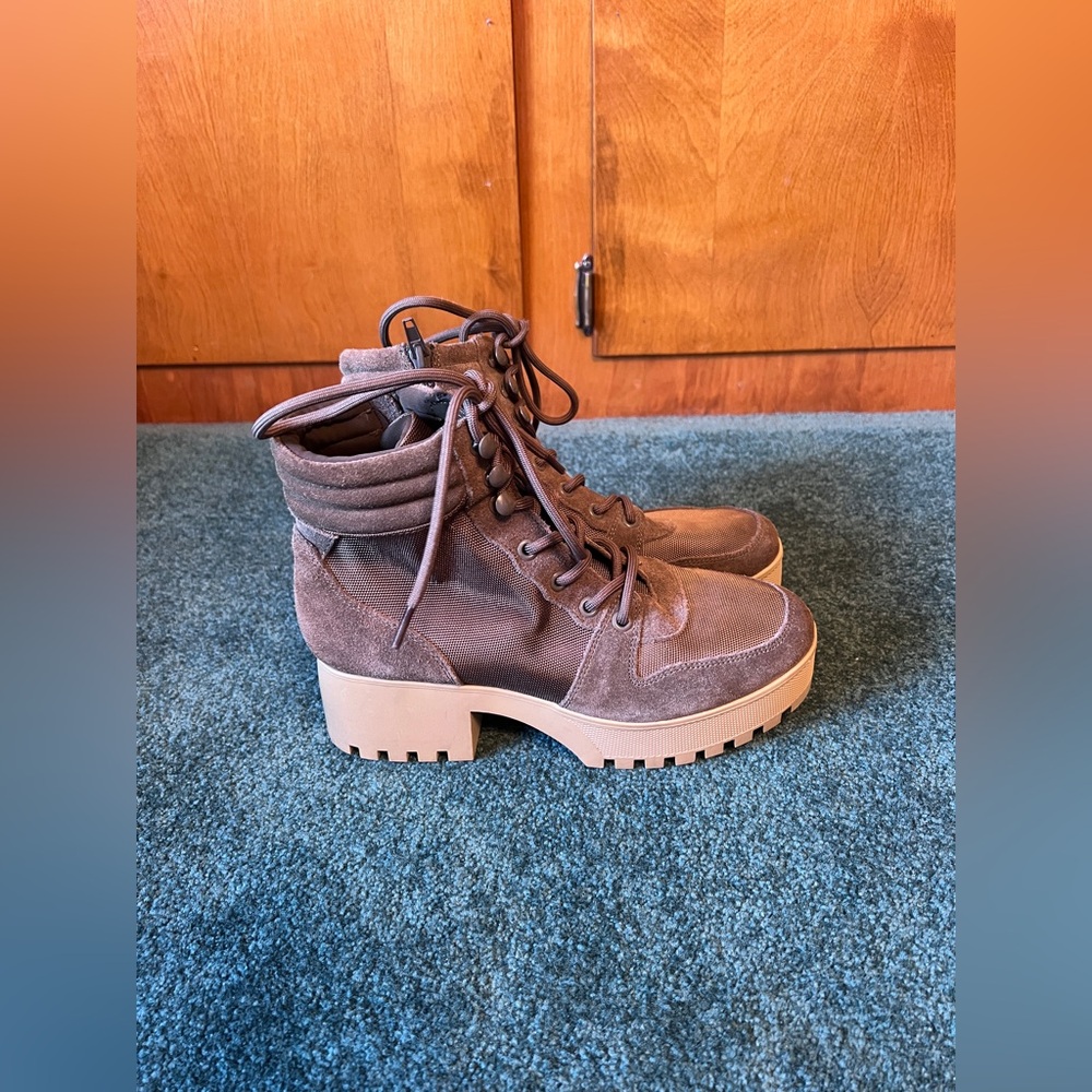 STEVE MADDEN GREATER COMBAT BOOT OLIVE GREEN Size 7.5